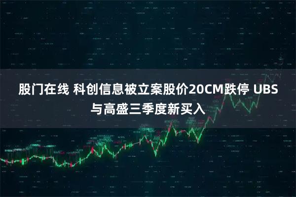 股门在线 科创信息被立案股价20CM跌停 UBS与高盛三季度新买入
